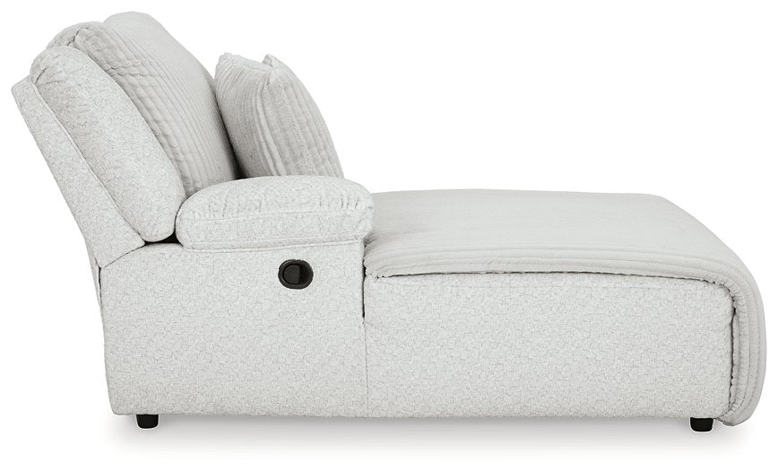 Top Tier Reclining Sectional with Chaise - Inland Furniture (San Bernardino, CA)