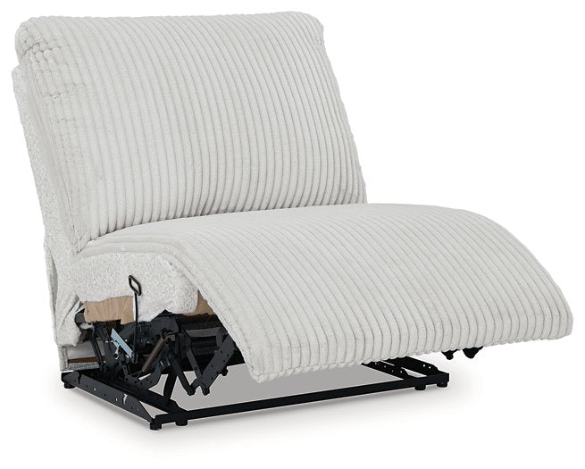 Top Tier Reclining Sectional with Chaise - Inland Furniture (San Bernardino, CA)