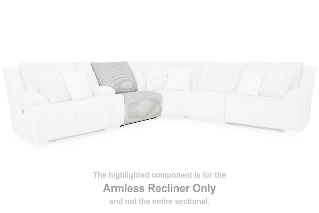 Top Tier Reclining Sectional with Chaise - Inland Furniture (San Bernardino, CA)