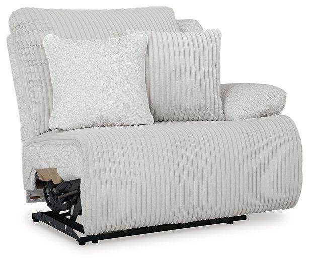 Top Tier Reclining Sectional with Chaise - Inland Furniture (San Bernardino, CA)