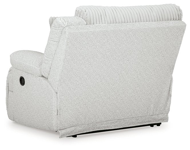 Top Tier Reclining Sectional with Chaise - Inland Furniture (San Bernardino, CA)