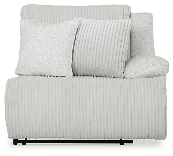 Top Tier Reclining Sectional with Chaise - Inland Furniture (San Bernardino, CA)