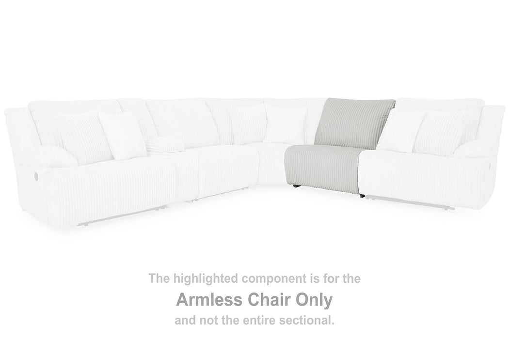Top Tier Reclining Sectional with Chaise - Inland Furniture (San Bernardino, CA)