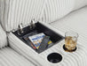 Top Tier Reclining Sectional with Chaise - Inland Furniture (San Bernardino, CA)