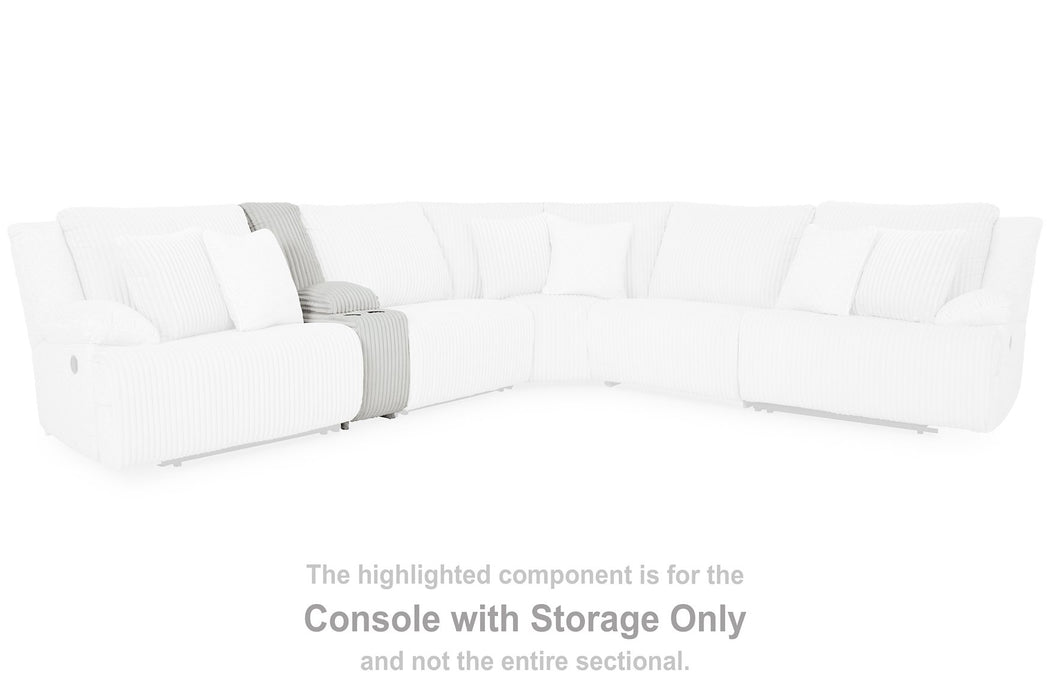 Top Tier Reclining Sectional with Chaise - Inland Furniture (San Bernardino, CA)