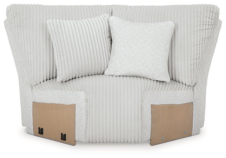 Top Tier Reclining Sectional with Chaise - Inland Furniture (San Bernardino, CA)