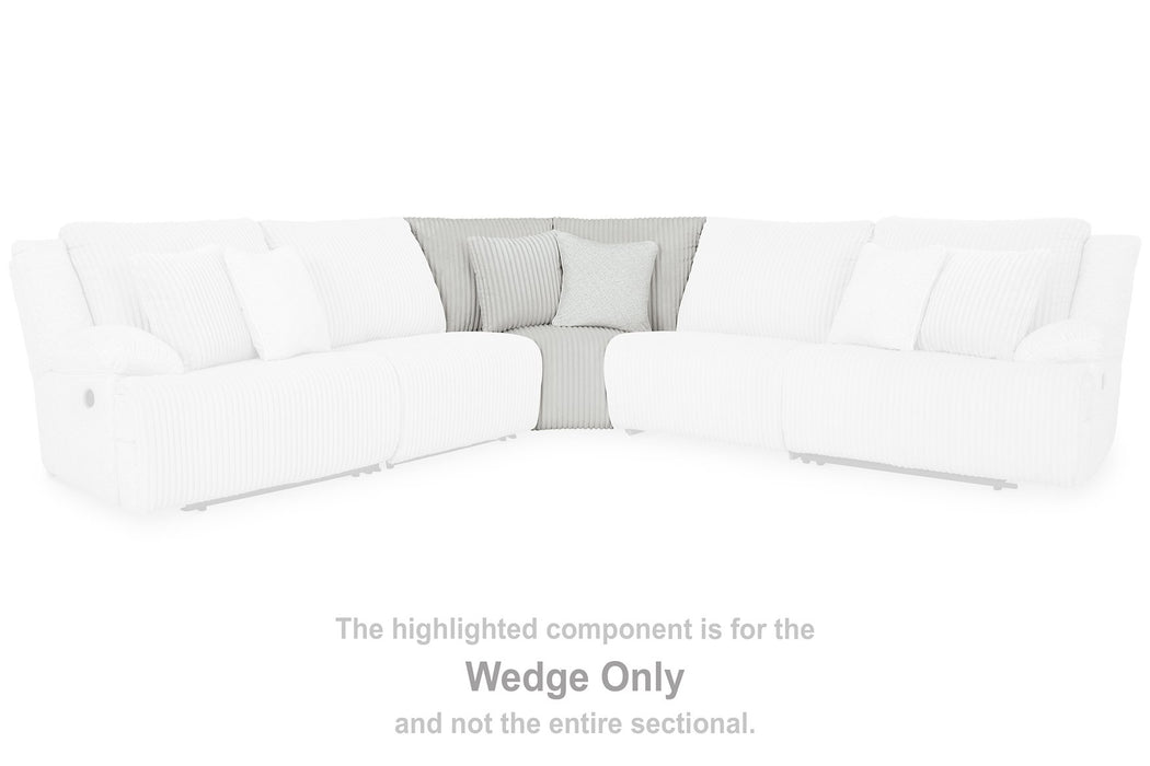 Top Tier Reclining Sectional with Chaise - Inland Furniture (San Bernardino, CA)