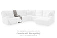 Acklen Place Power Reclining Sectional - Inland Furniture (San Bernardino, CA)
