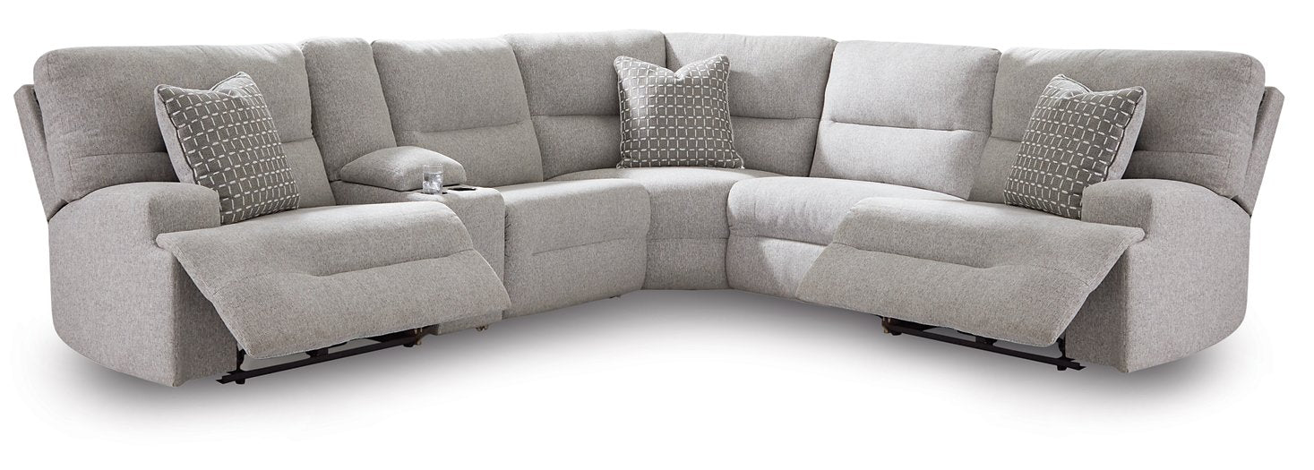 Acklen Place Power Reclining Sectional - Inland Furniture (San Bernardino, CA)
