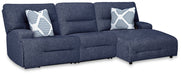 Acklen Place Power Reclining Sectional - Inland Furniture (San Bernardino, CA)