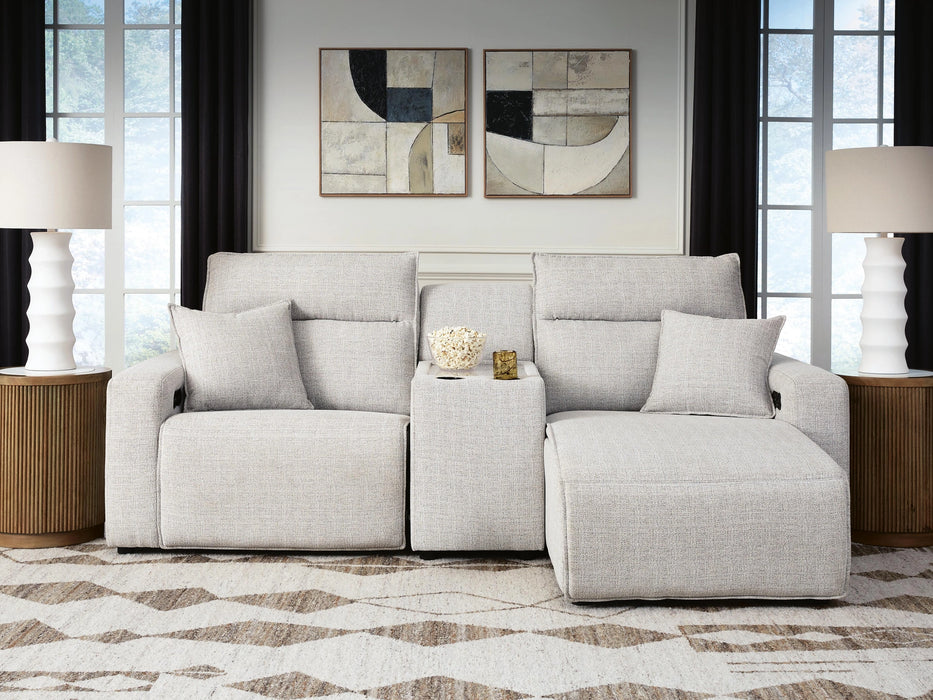 Modmax II Power Reclining Sectional with Chaise and Console