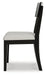 Portdown Dining Chair - Inland Furniture (San Bernardino, CA)