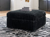 Midnight-Madness Oversized Accent Ottoman - Inland Furniture (San Bernardino, CA)