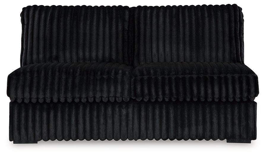 Midnight-Madness Sectional with Chaise - Inland Furniture (San Bernardino, CA)