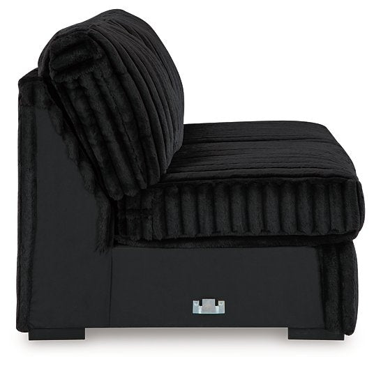 Midnight-Madness Sectional with Chaise - Inland Furniture (San Bernardino, CA)