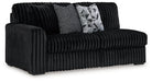 Midnight-Madness Sectional with Chaise - Inland Furniture (San Bernardino, CA)