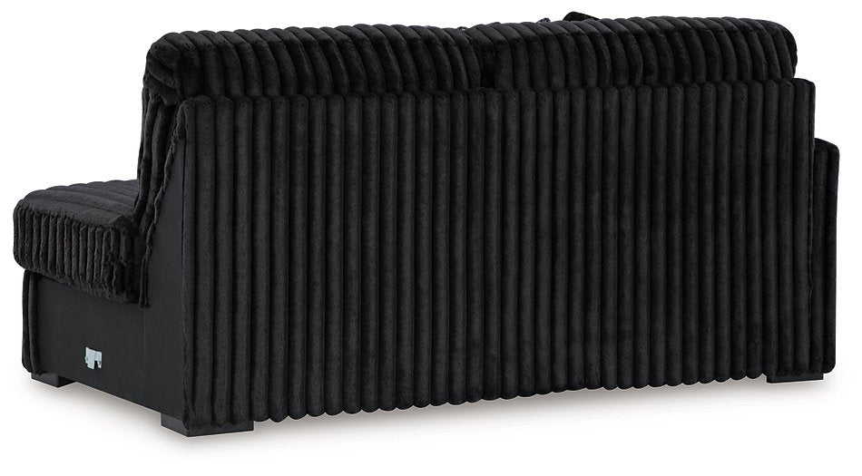 Midnight-Madness Sectional with Chaise - Inland Furniture (San Bernardino, CA)