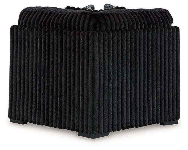 Midnight-Madness Sectional with Chaise - Inland Furniture (San Bernardino, CA)