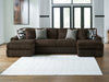 Midnight-Madness Sectional with Chaise - Inland Furniture (San Bernardino, CA)