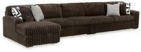 Midnight-Madness Sectional with Chaise - Inland Furniture (San Bernardino, CA)