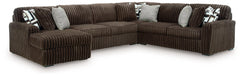 Midnight-Madness Sectional with Chaise - Inland Furniture (San Bernardino, CA)