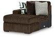 Midnight-Madness Sectional with Chaise - Inland Furniture (San Bernardino, CA)