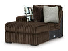 Midnight-Madness Sectional with Chaise - Inland Furniture (San Bernardino, CA)