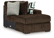 Midnight-Madness Sectional with Chaise - Inland Furniture (San Bernardino, CA)