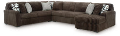 Midnight-Madness Sectional with Chaise - Inland Furniture (San Bernardino, CA)
