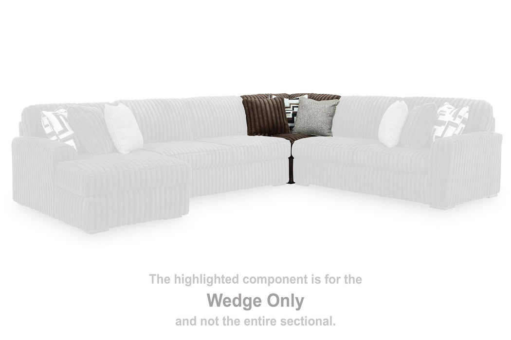 Midnight-Madness Sectional with Chaise - Inland Furniture (San Bernardino, CA)