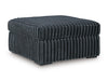 Midnight-Madness Oversized Accent Ottoman - Inland Furniture (San Bernardino, CA)