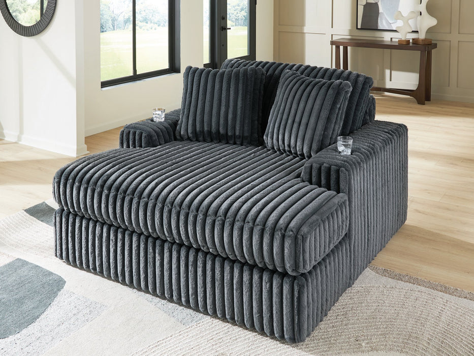Midnight-Madness Oversized Chaise - Inland Furniture (San Bernardino, CA)