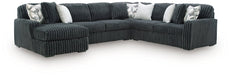 Midnight-Madness Sectional with Chaise - Inland Furniture (San Bernardino, CA)