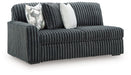 Midnight-Madness Sectional Sofa with Chaise - Inland Furniture (San Bernardino, CA)