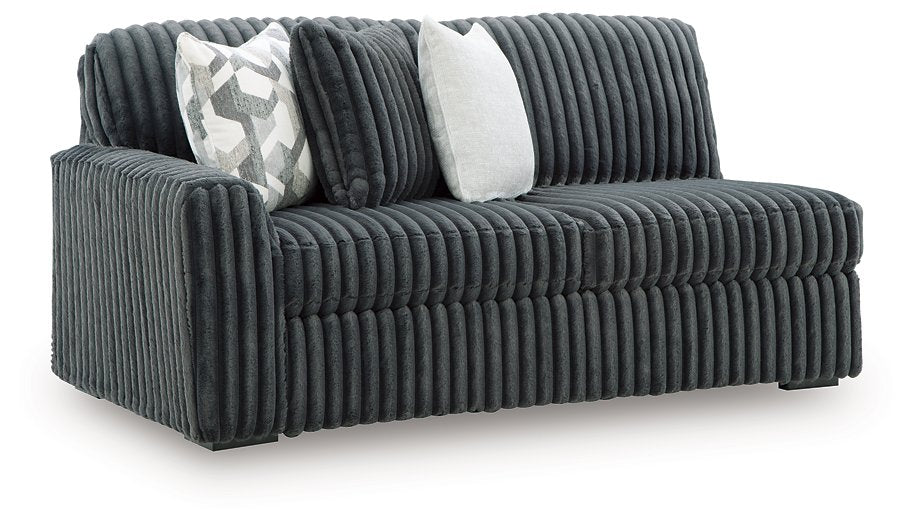 Midnight-Madness Sectional Sofa with Chaise - Inland Furniture (San Bernardino, CA)