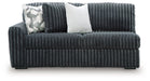 Midnight-Madness Sectional Sofa with Chaise - Inland Furniture (San Bernardino, CA)