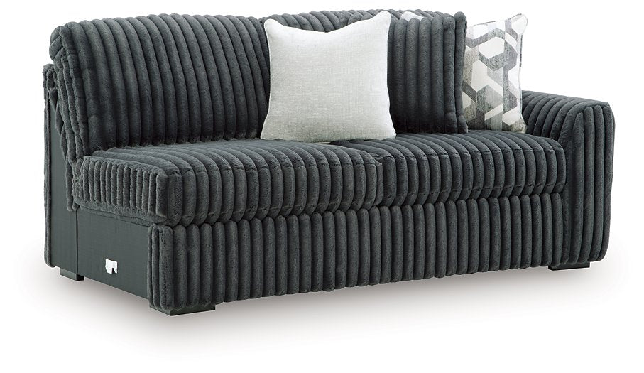 Midnight-Madness Sectional Sofa with Chaise - Inland Furniture (San Bernardino, CA)