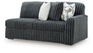 Midnight-Madness Sectional Sofa with Chaise - Inland Furniture (San Bernardino, CA)