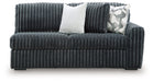 Midnight-Madness Sectional Sofa with Chaise - Inland Furniture (San Bernardino, CA)