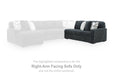 Midnight-Madness Sectional Sofa with Chaise - Inland Furniture (San Bernardino, CA)