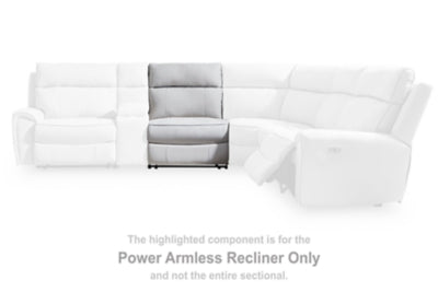 Social Pointe Reclining Sectional with Storage Consoles - Inland Furniture (San Bernardino, CA)