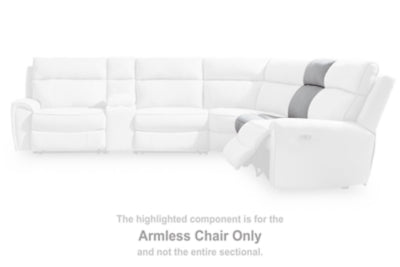 Social Pointe Reclining Sectional with Storage Consoles - Inland Furniture (San Bernardino, CA)