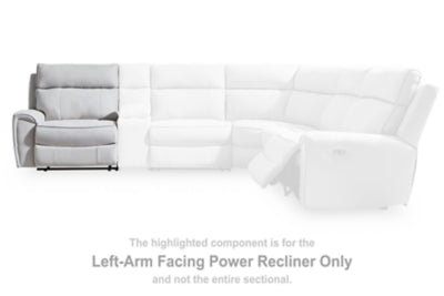 Social Pointe Reclining Sectional with Storage Consoles - Inland Furniture (San Bernardino, CA)