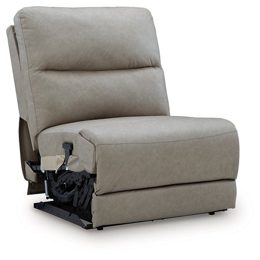 Narwhal Place Reclining Sectional with Storage Console - Inland Furniture (San Bernardino, CA)