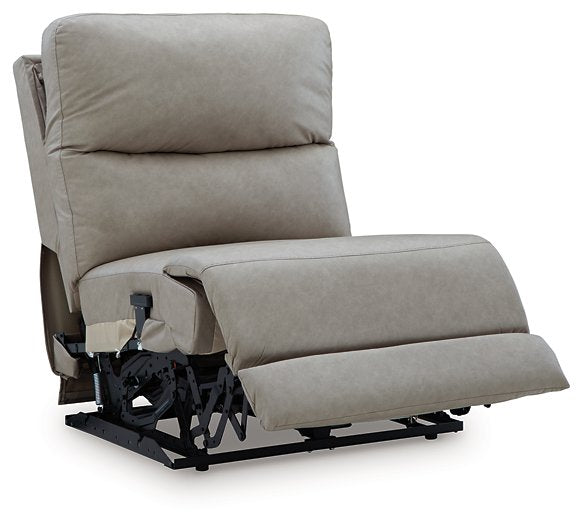 Narwhal Place Reclining Sectional with Storage Console - Inland Furniture (San Bernardino, CA)