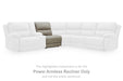 Narwhal Place Power Reclining Sectional - Inland Furniture (San Bernardino, CA)