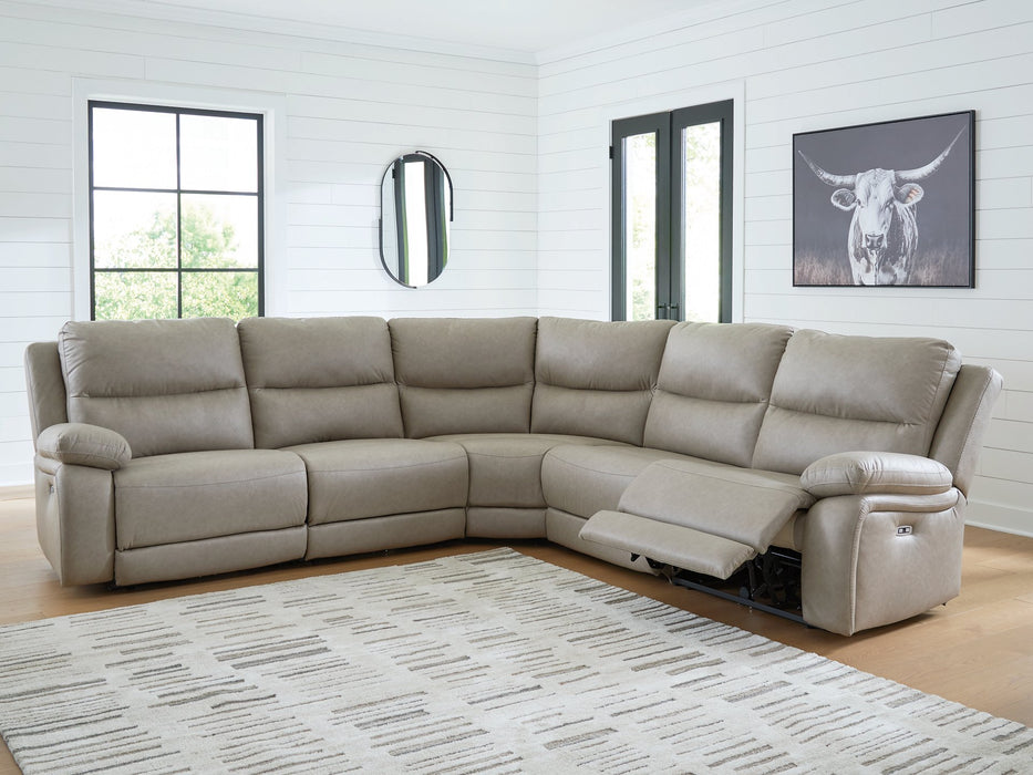 Narwhal Place Power Reclining Sectional - Inland Furniture (San Bernardino, CA)
