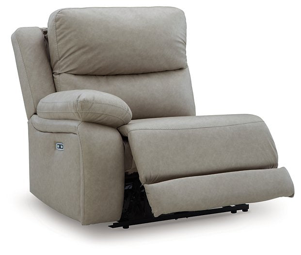 Narwhal Place Reclining Sectional with Storage Console - Inland Furniture (San Bernardino, CA)