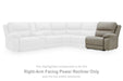 Narwhal Place Reclining Sectional with Storage Console - Inland Furniture (San Bernardino, CA)