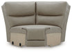 Narwhal Place Reclining Sectional with Storage Console - Inland Furniture (San Bernardino, CA)